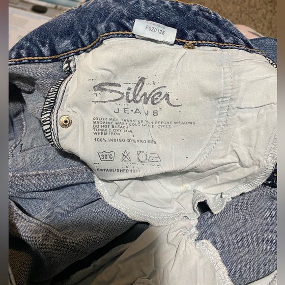 Silver Jeans Vintage Stretch DV8 Bootcut Jeans Women's 31 - Picture 3 of 6